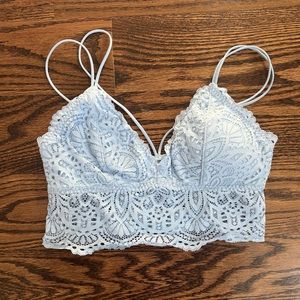 Light blue bralette/top
